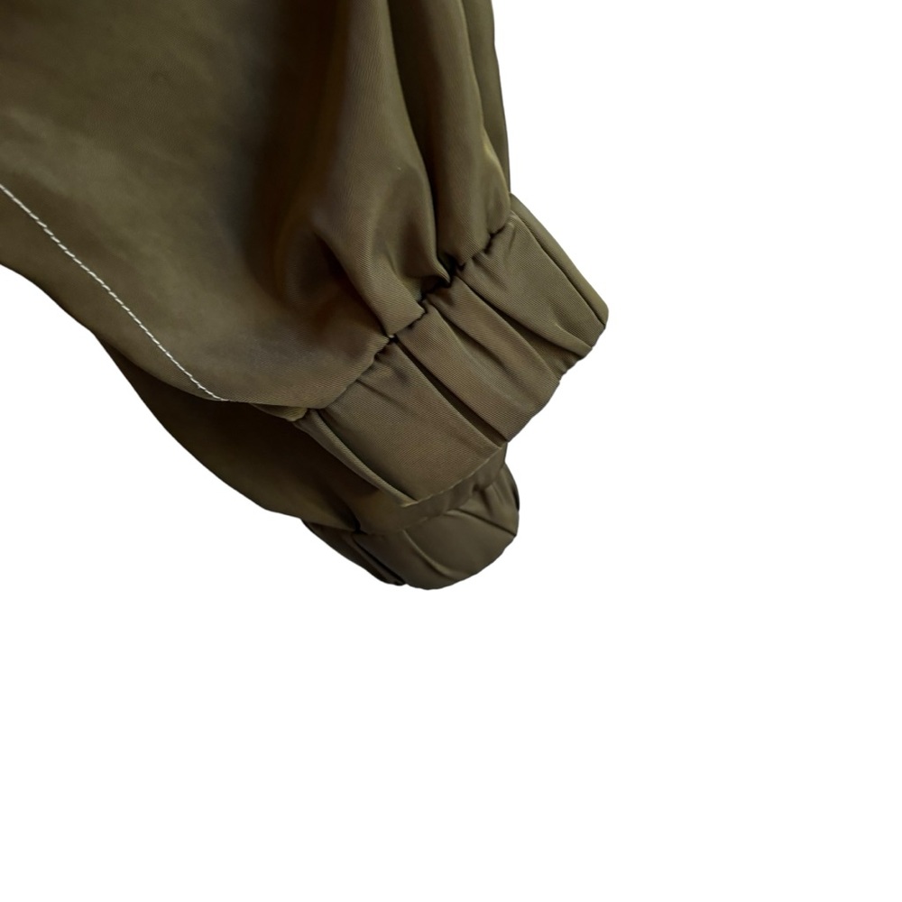 Maniere De Voir Satin Joggers‎ Green Track Pants - Picture 8 of 9